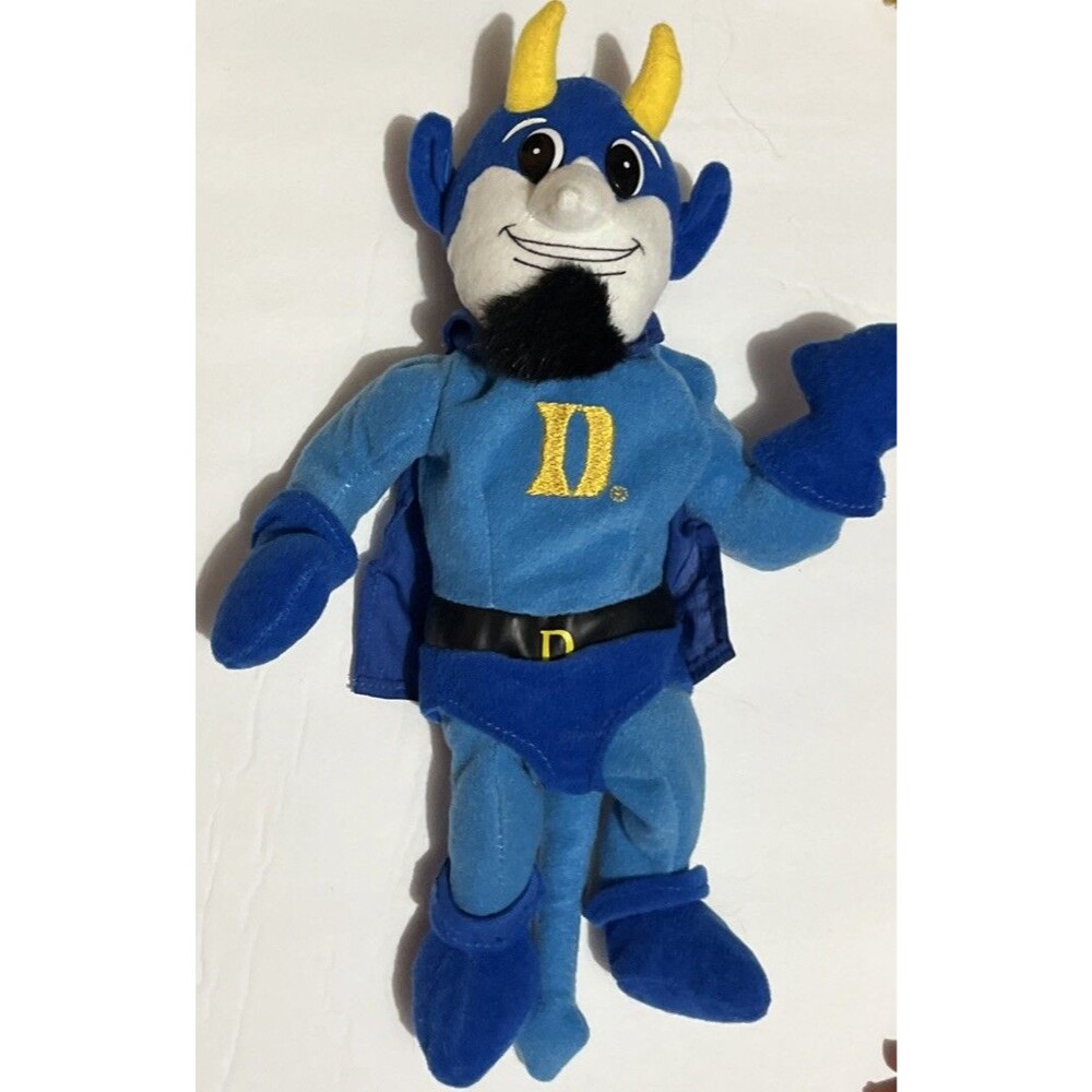 Vintage Duke Blue Devils Mascot Plush Beanbag